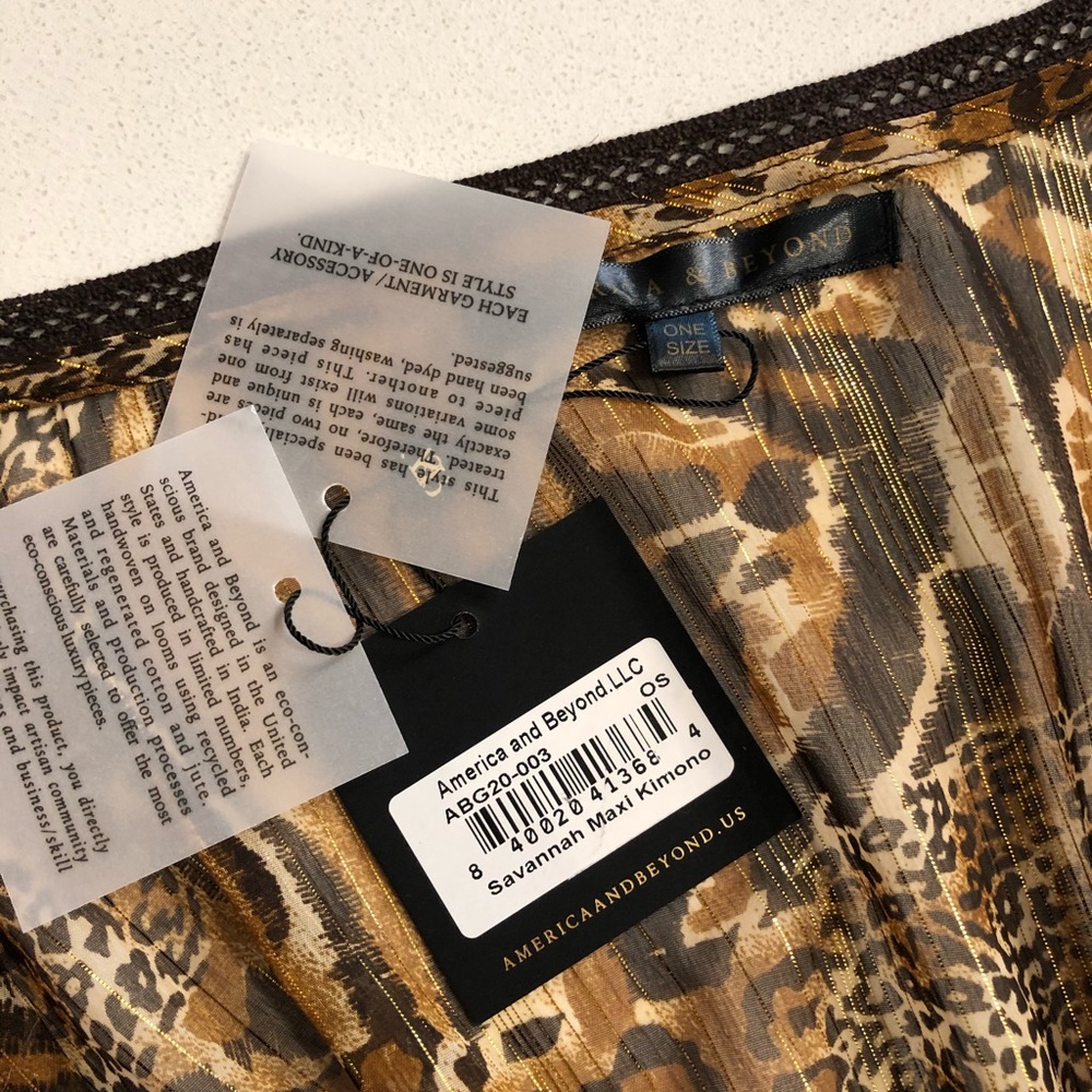 Leopard kaftan